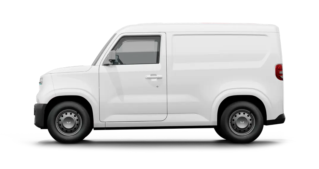 VinFast EC Van màu trắng